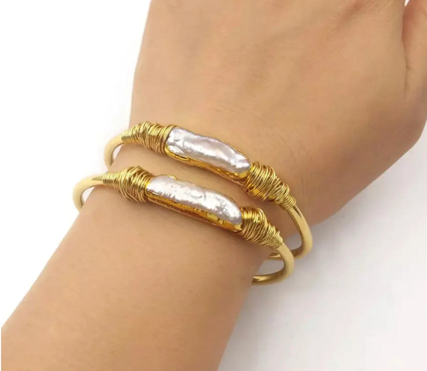 Gold Dainty, Cuff & Bangle Bracelets