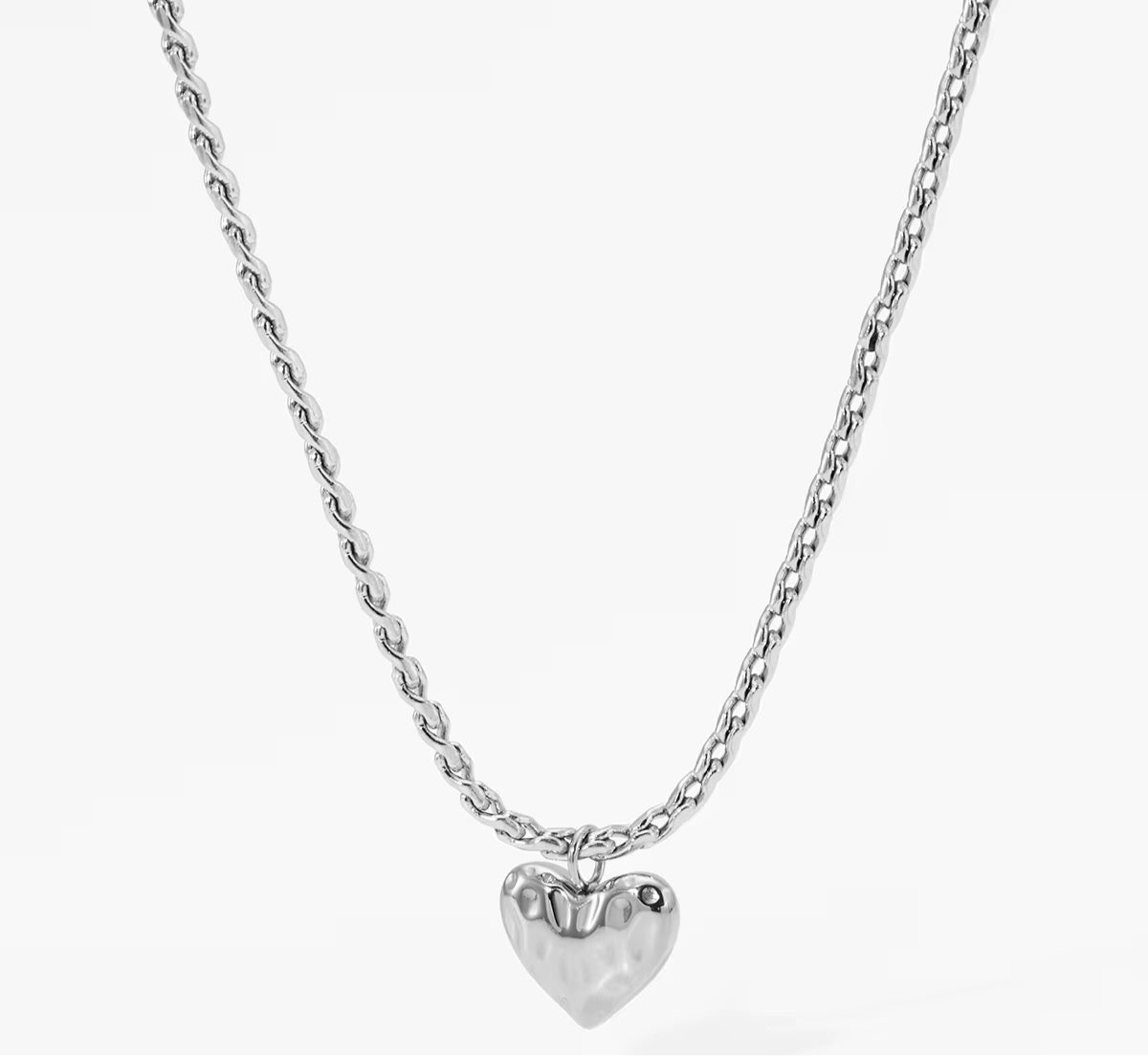 Silver Stainless Steel Waterproof & Tarnish-Free Necklaces- Boho Jewellery For Everyday Wear