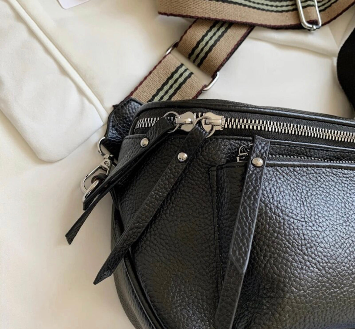 Boho & Mala Crossbody Bag- Red Wine B1027