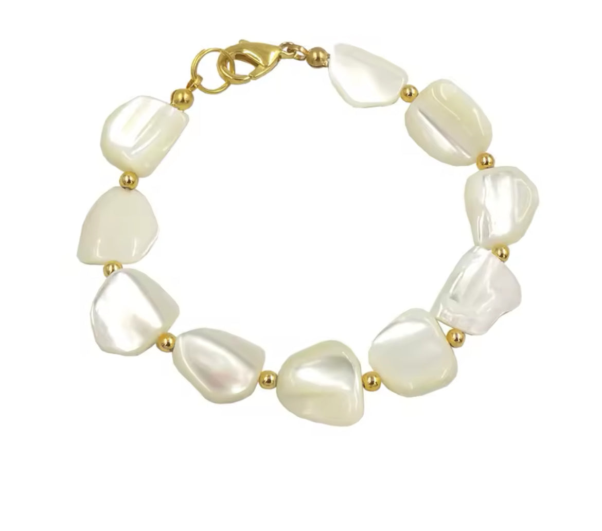 Boho & Mala Shell Bracelet