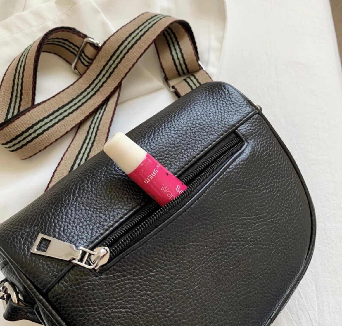 Boho & Mala Crossbody Bag- Red Wine B1027