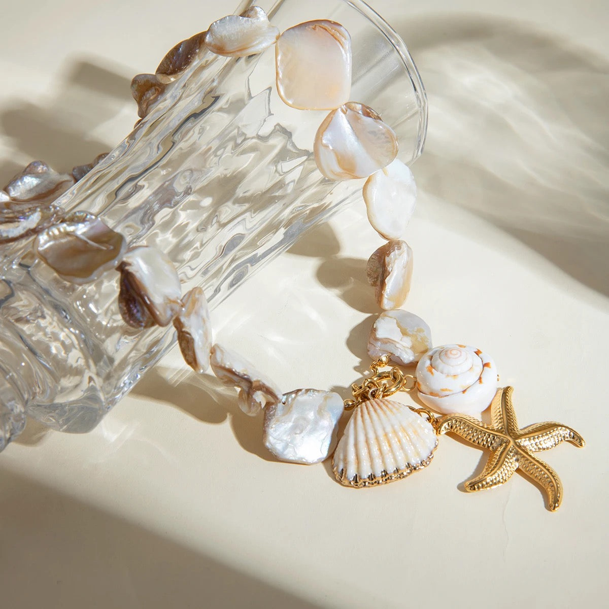 Gold Plated Stainless Steel Waterproof & Tarnish-Free Necklaces- Boho Jewellery For Everyday Wear