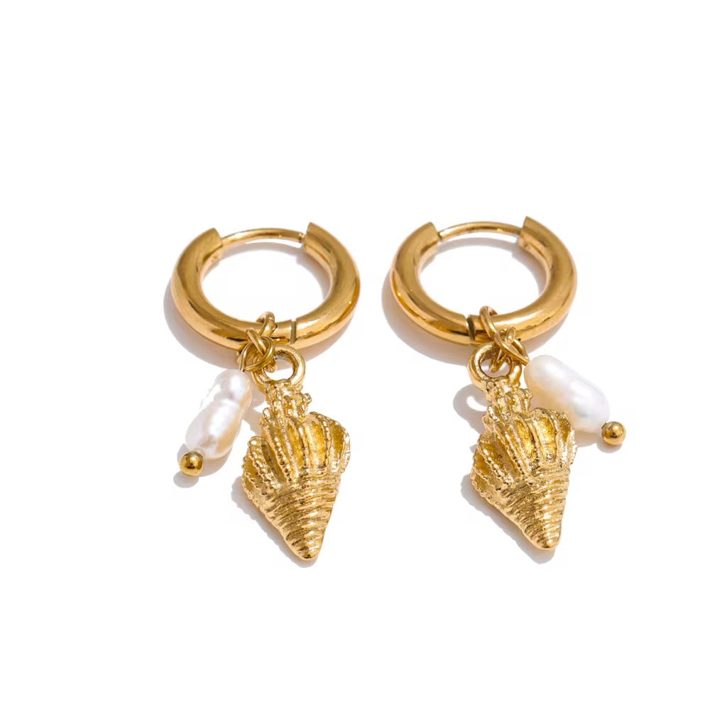 Australian Owned Boho And Mala Gold Plated Under Stainless Steel Statement Earrings Waterproof Tarnish Free Everyday Earrings Boho Jewellery