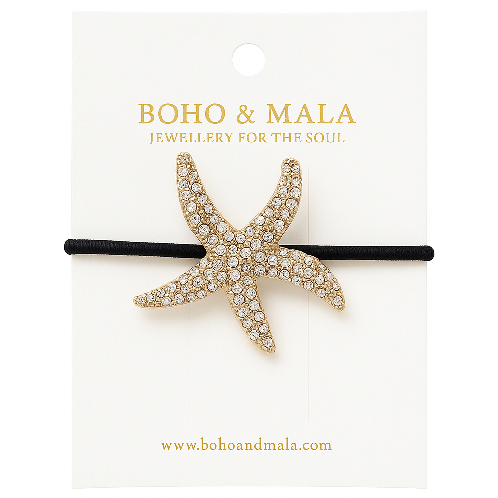 Boho & Mala Starfish Hair Tie