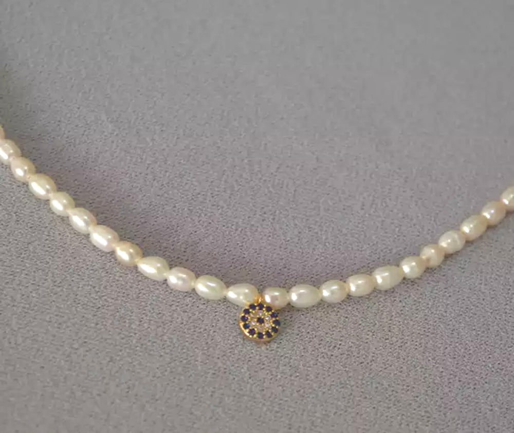 
                  
                    Boho & Mala Beaded Freshwater Pearl & Pendant Necklace SCN1003
                  
                