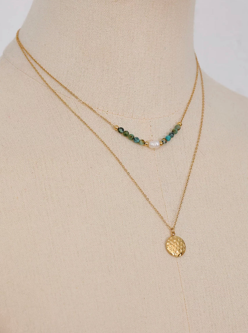Dainty Layered Necklaces at Boho & Mala