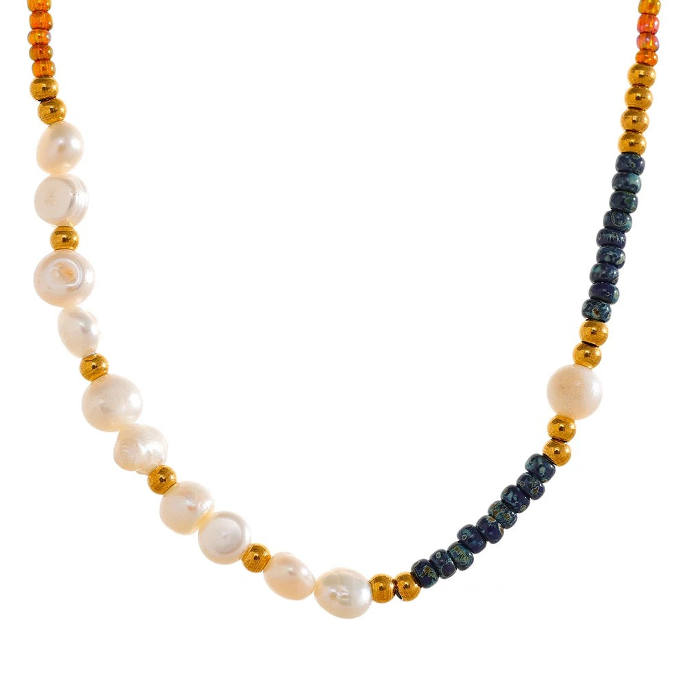 Gold Plated Stainless Steel Waterproof & Tarnish-Free Necklaces- Boho Jewellery For Everyday Wear