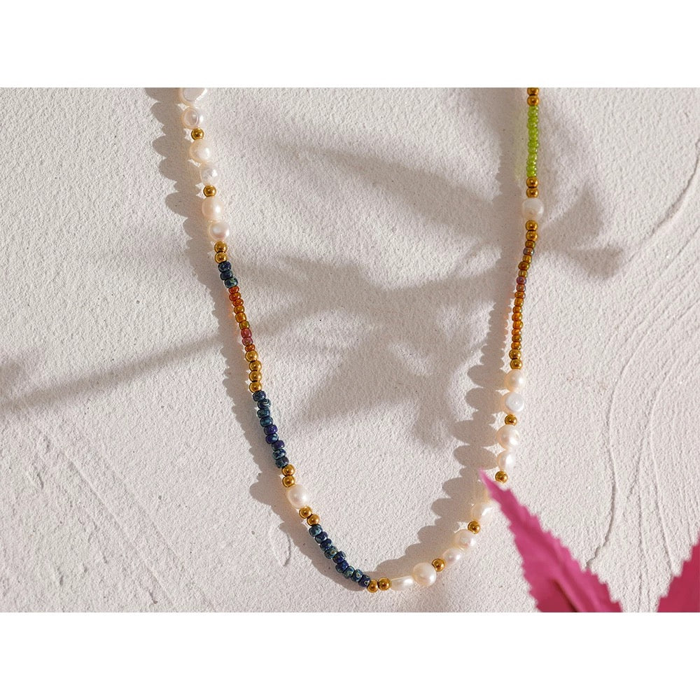 Gold Plated Stainless Steel Waterproof & Tarnish-Free Necklaces- Boho Jewellery For Everyday Wear