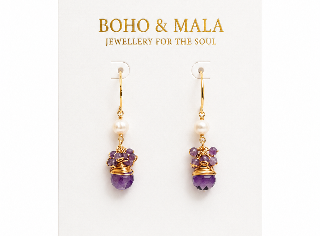 
                  
                    Maris Amethyst Earrings
                  
                
