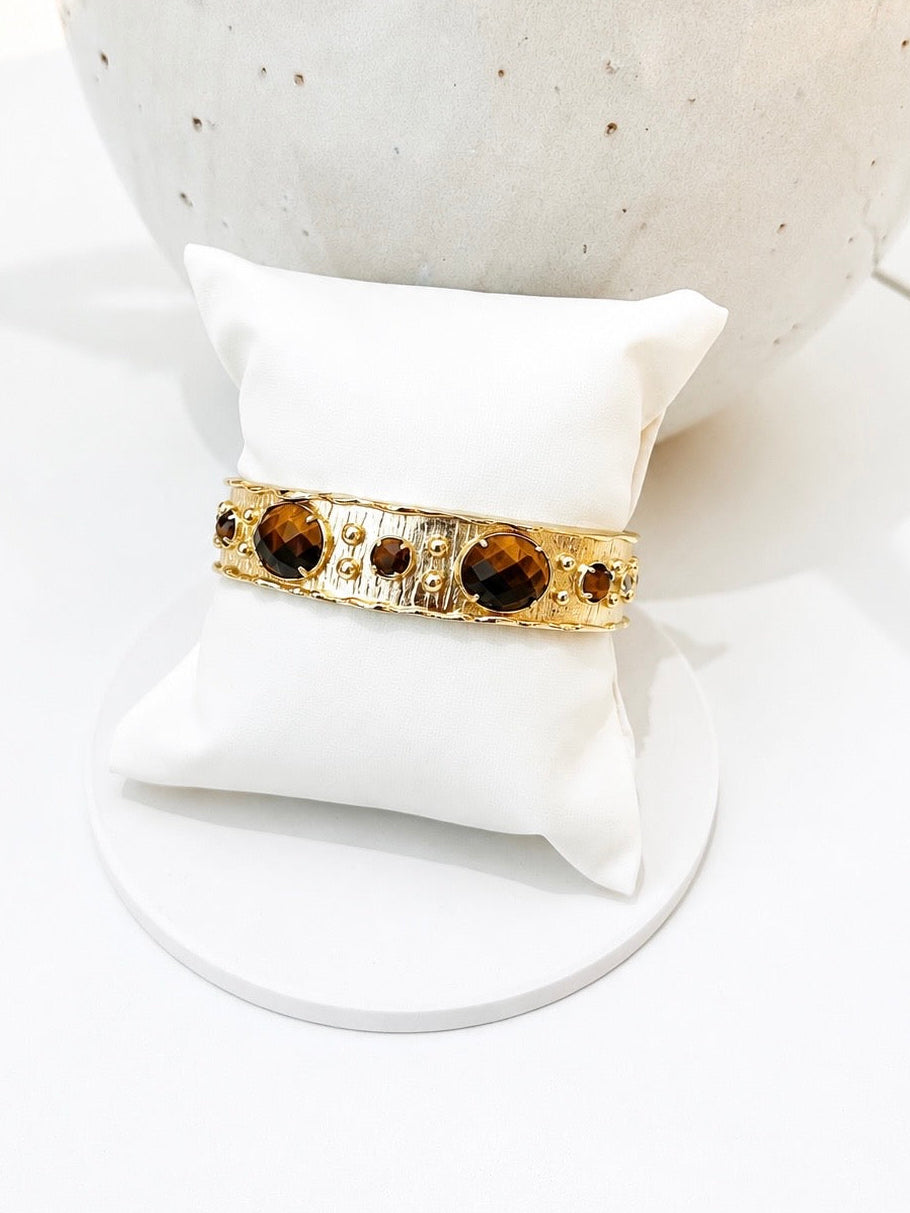 
                  
                    Tiger’s Eye Solara Cuff Bracelet
                  
                