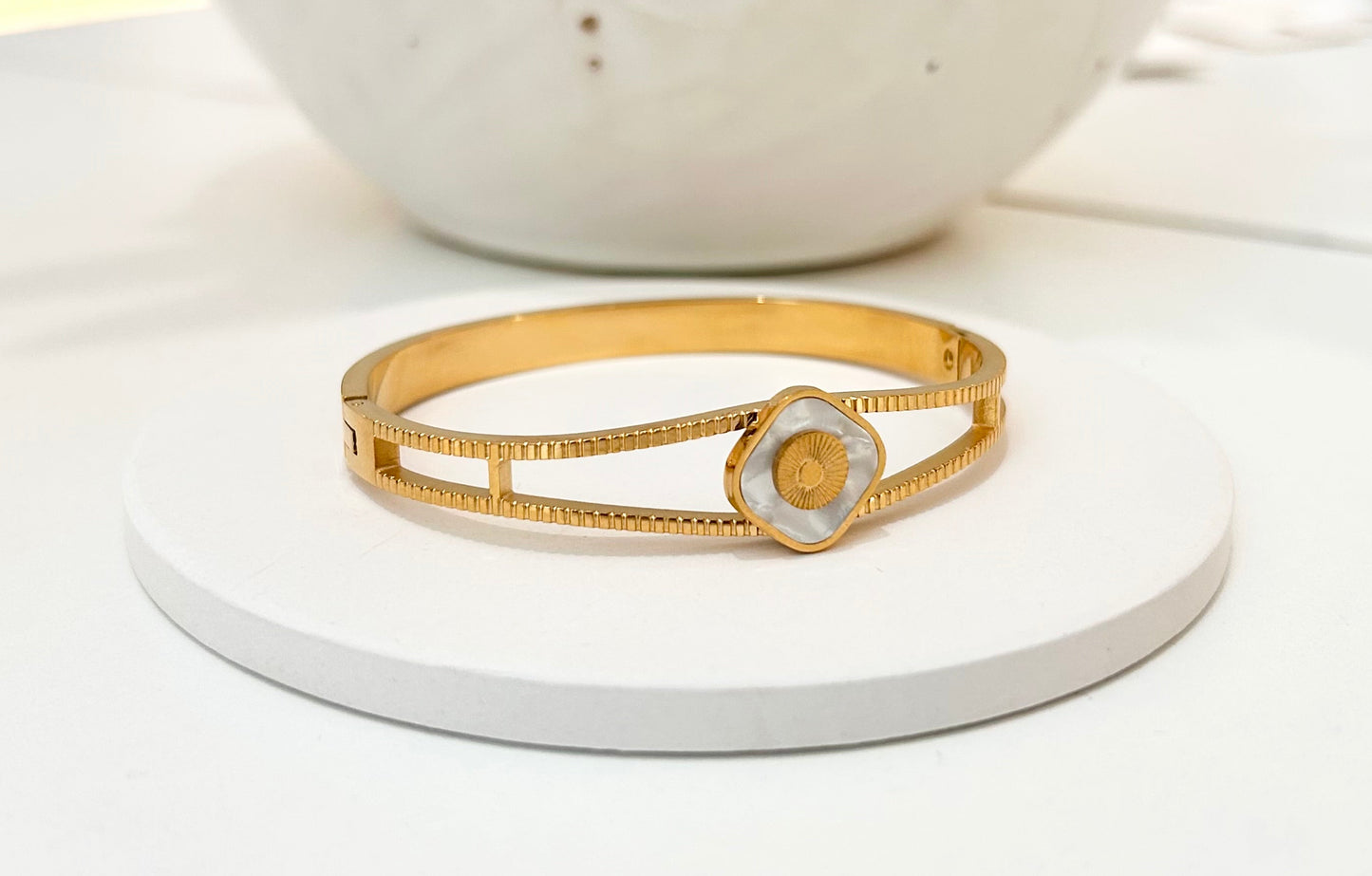 
                  
                    Lunaria Bangle
                  
                