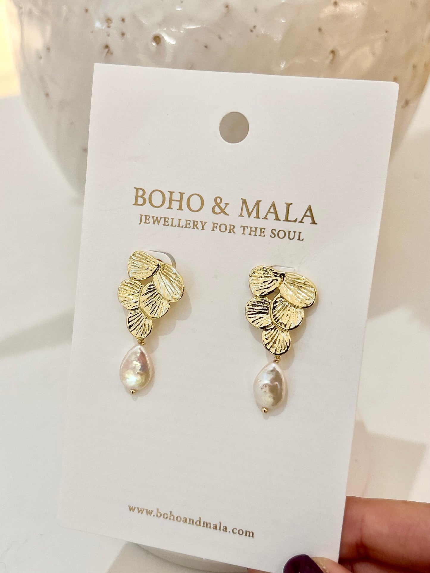 
                  
                    Pearla Earrings
                  
                