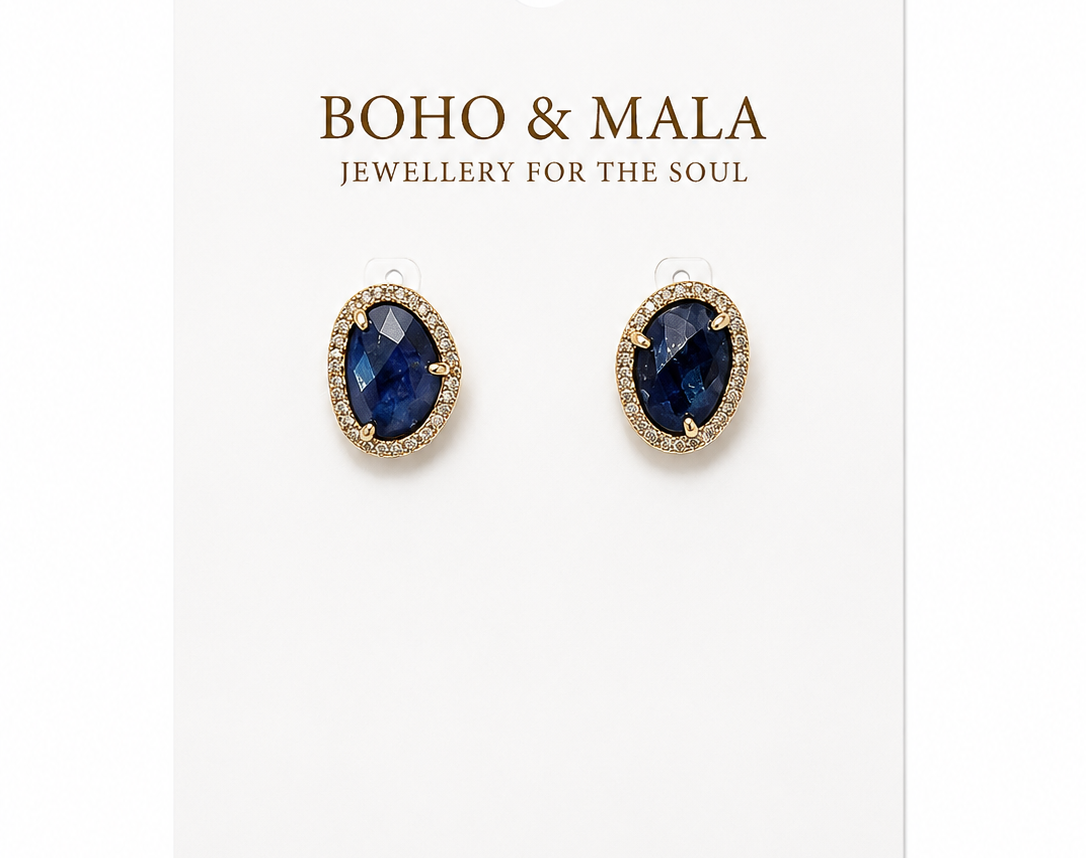 
                  
                    Celestine Lapis Lazuli Earrings
                  
                