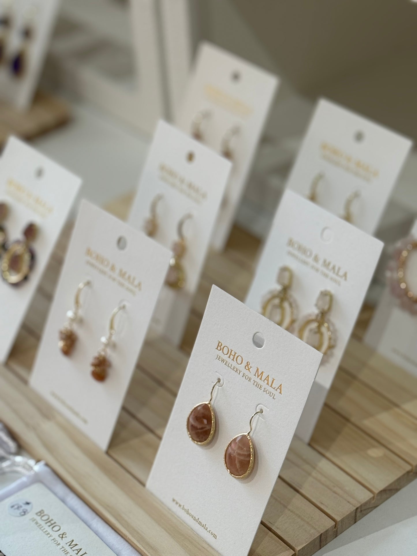 Boho & Mala Earring Card Display Unit