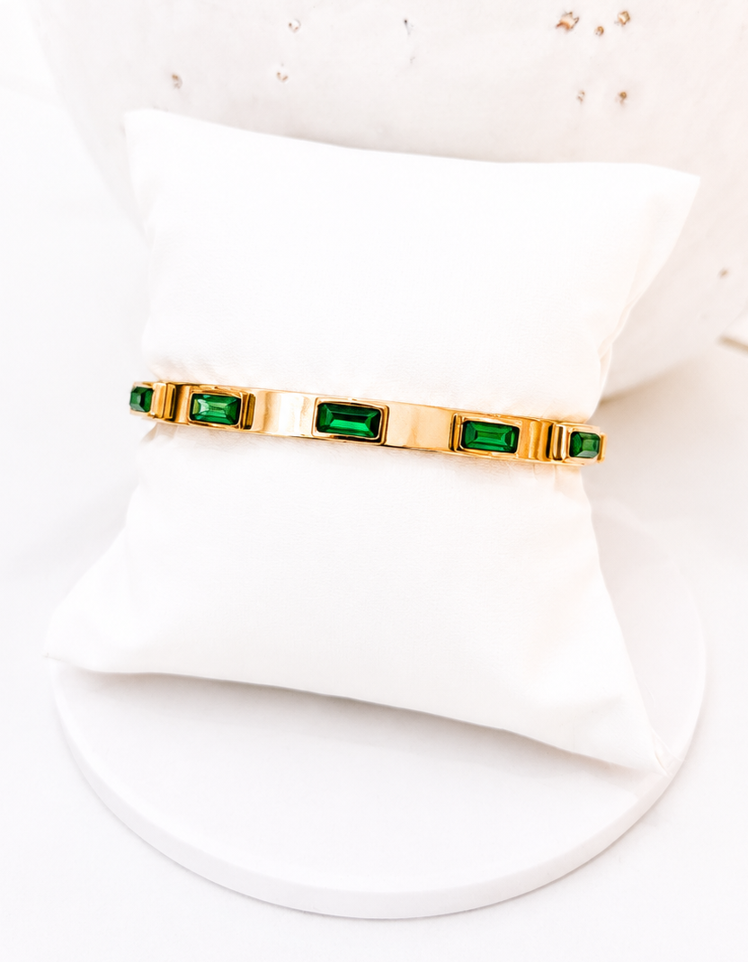 
                  
                    Emerelle Green Bangle
                  
                