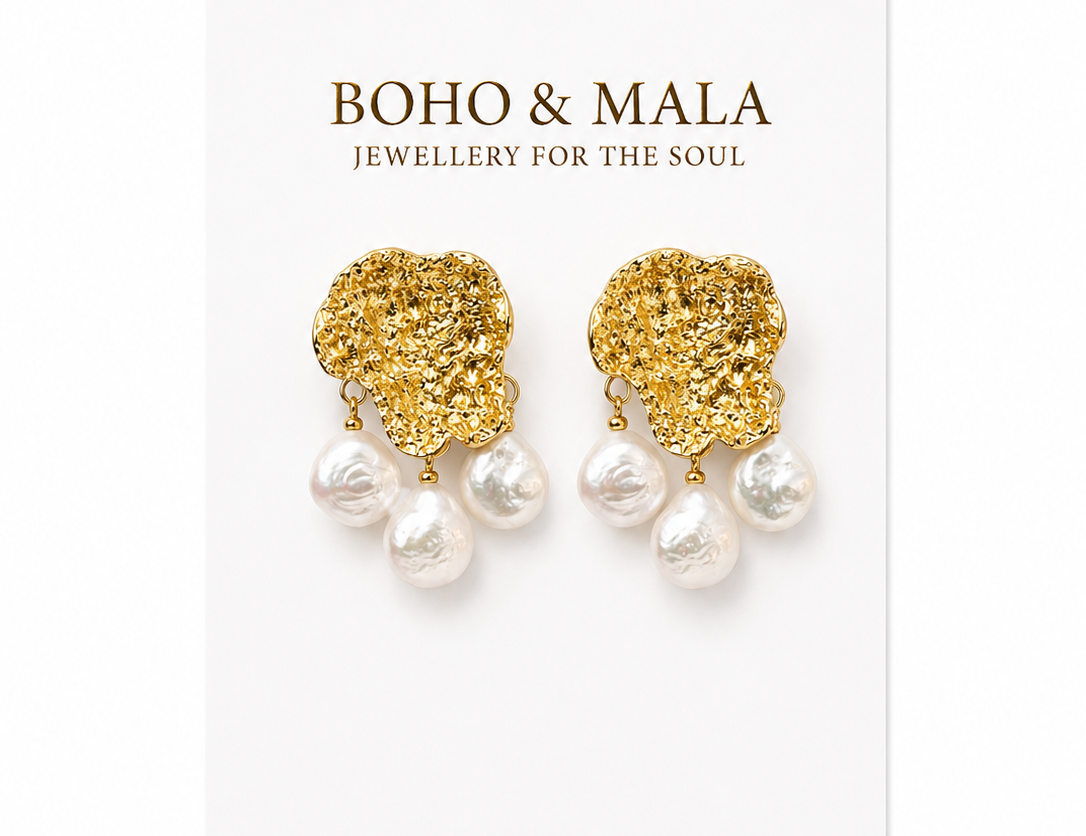 
                  
                    Pearl Bloom Earrings
                  
                