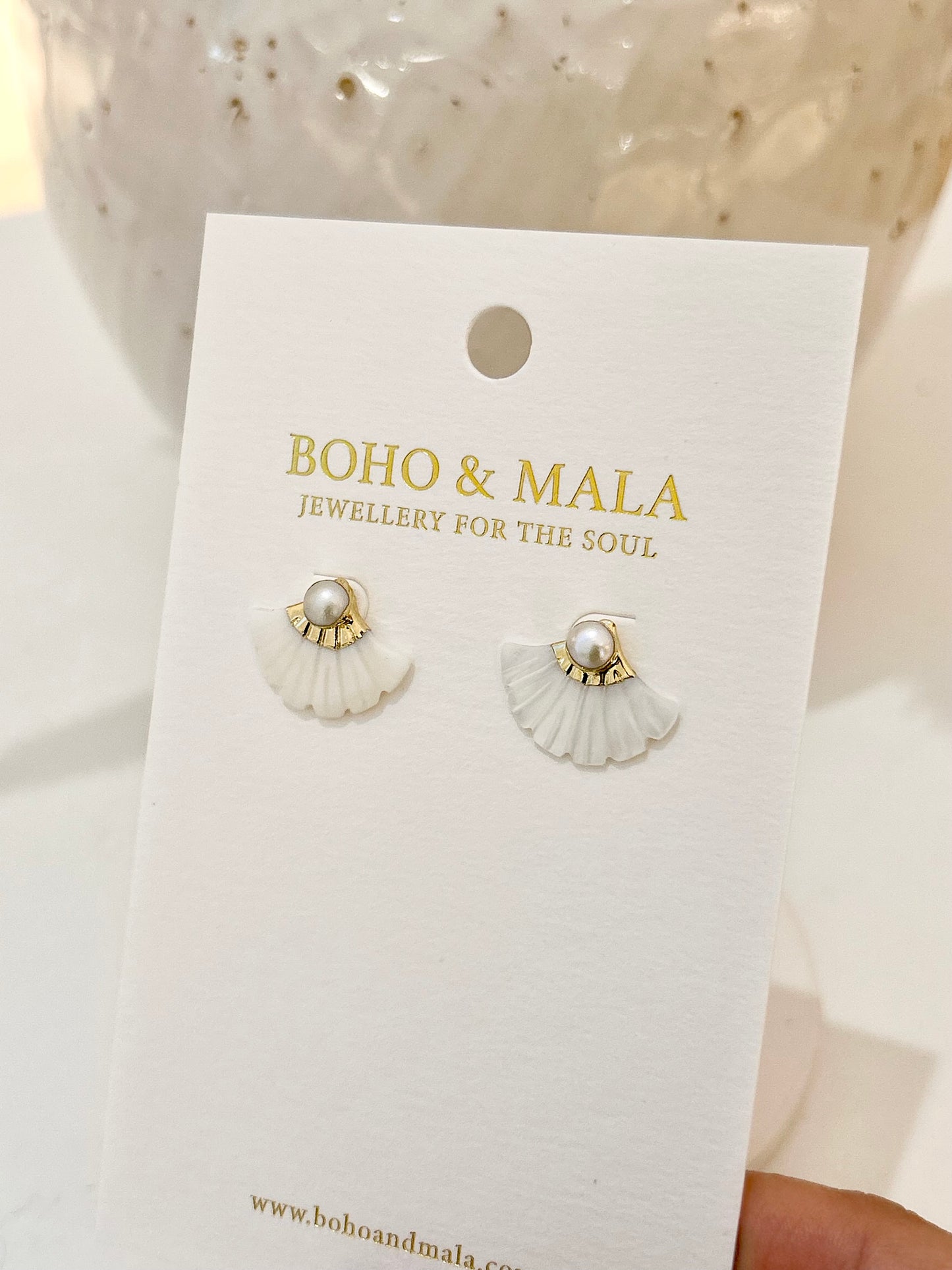
                  
                    Maris Pearl Earrings
                  
                