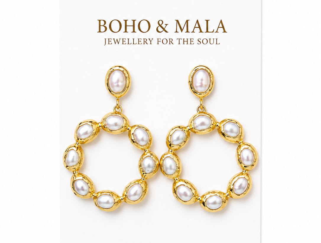 
                  
                    Pearl Soleil Earrings
                  
                