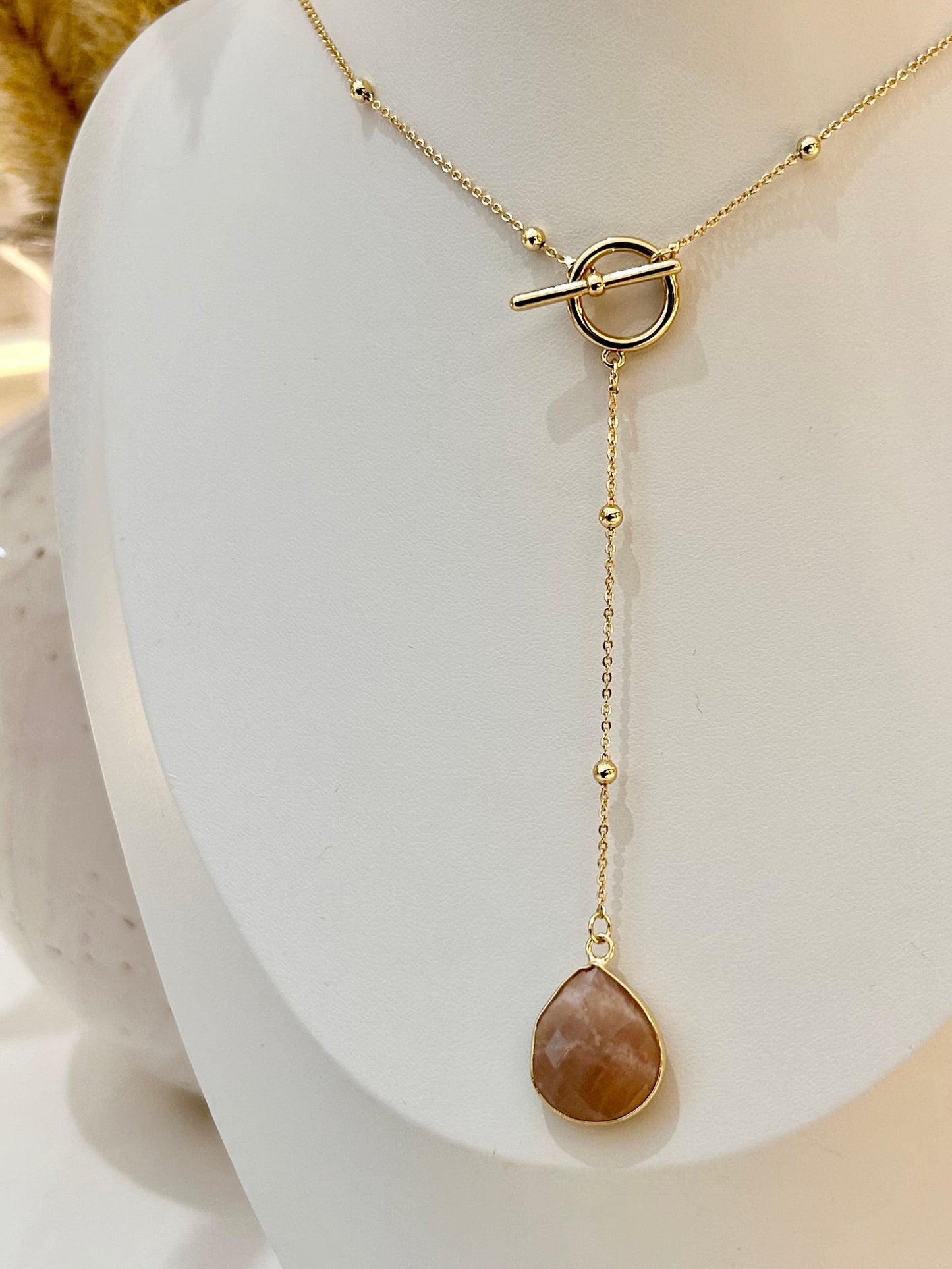 
                  
                    Elowen Rose Quartz Necklace
                  
                