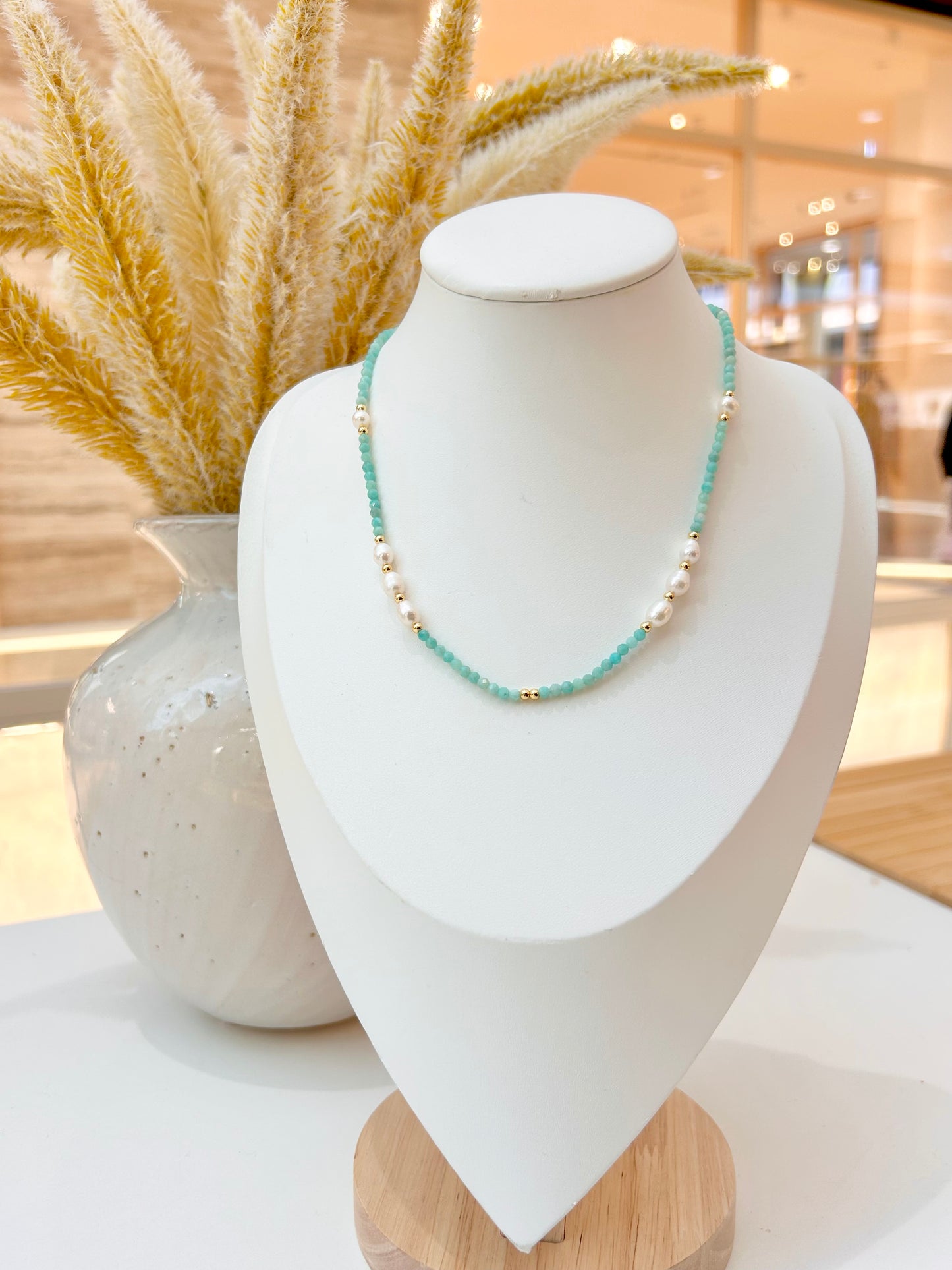 
                  
                    Novara Amazonite Necklace
                  
                