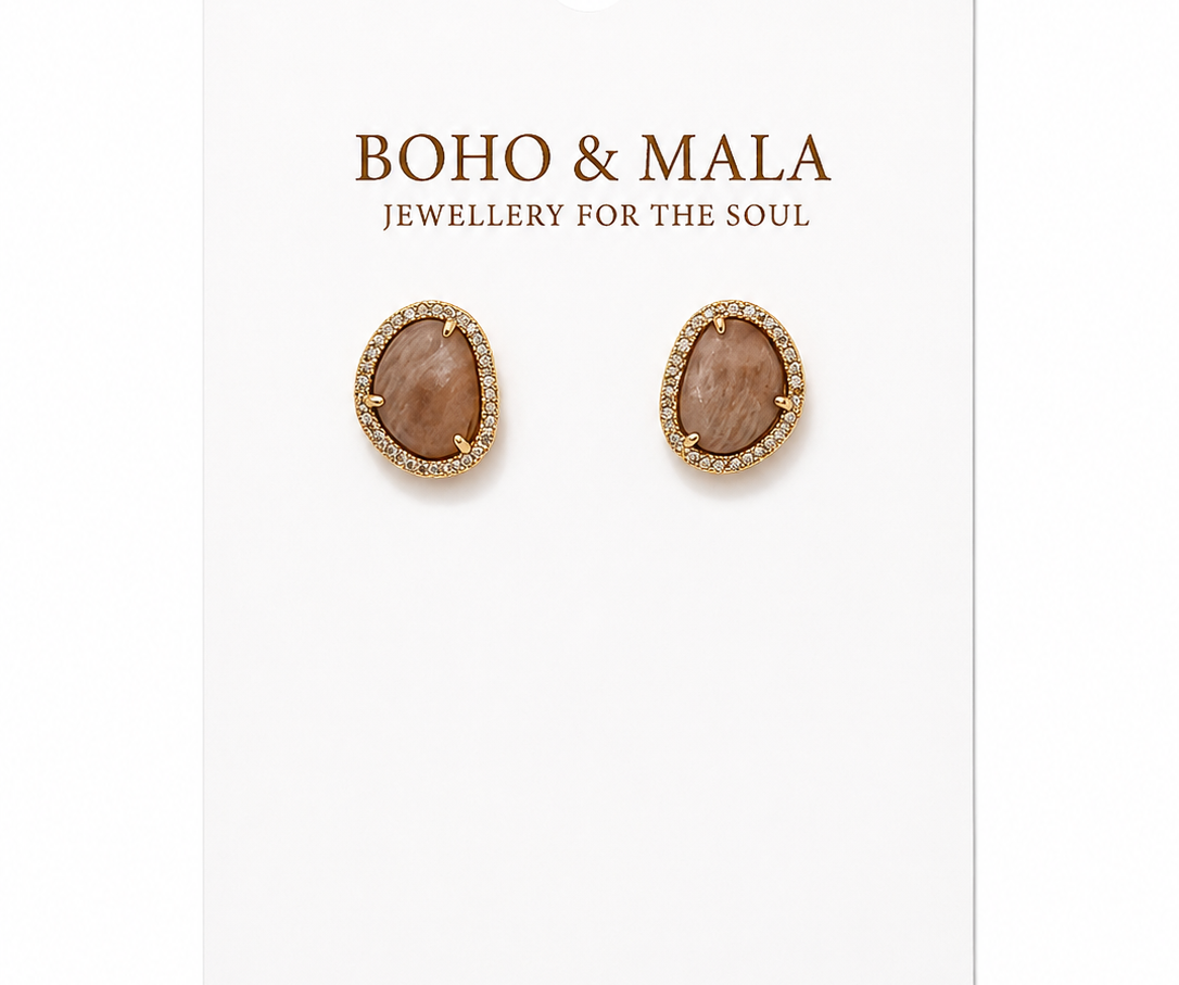 
                  
                    Celestine Sunstone Earrings
                  
                