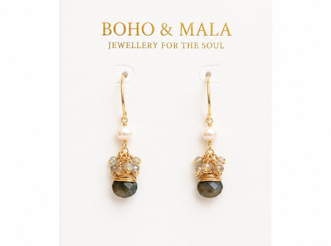 
                  
                    Maris Labradorite Earrings
                  
                