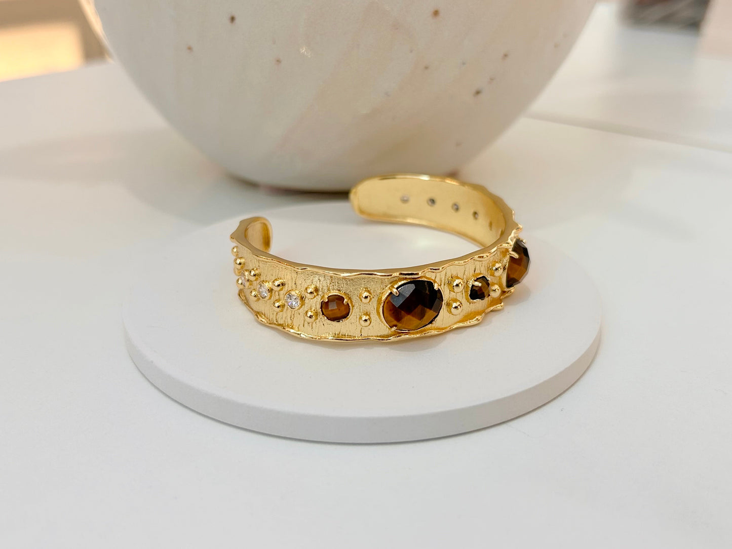 
                  
                    Tiger’s Eye Solara Cuff Bracelet
                  
                