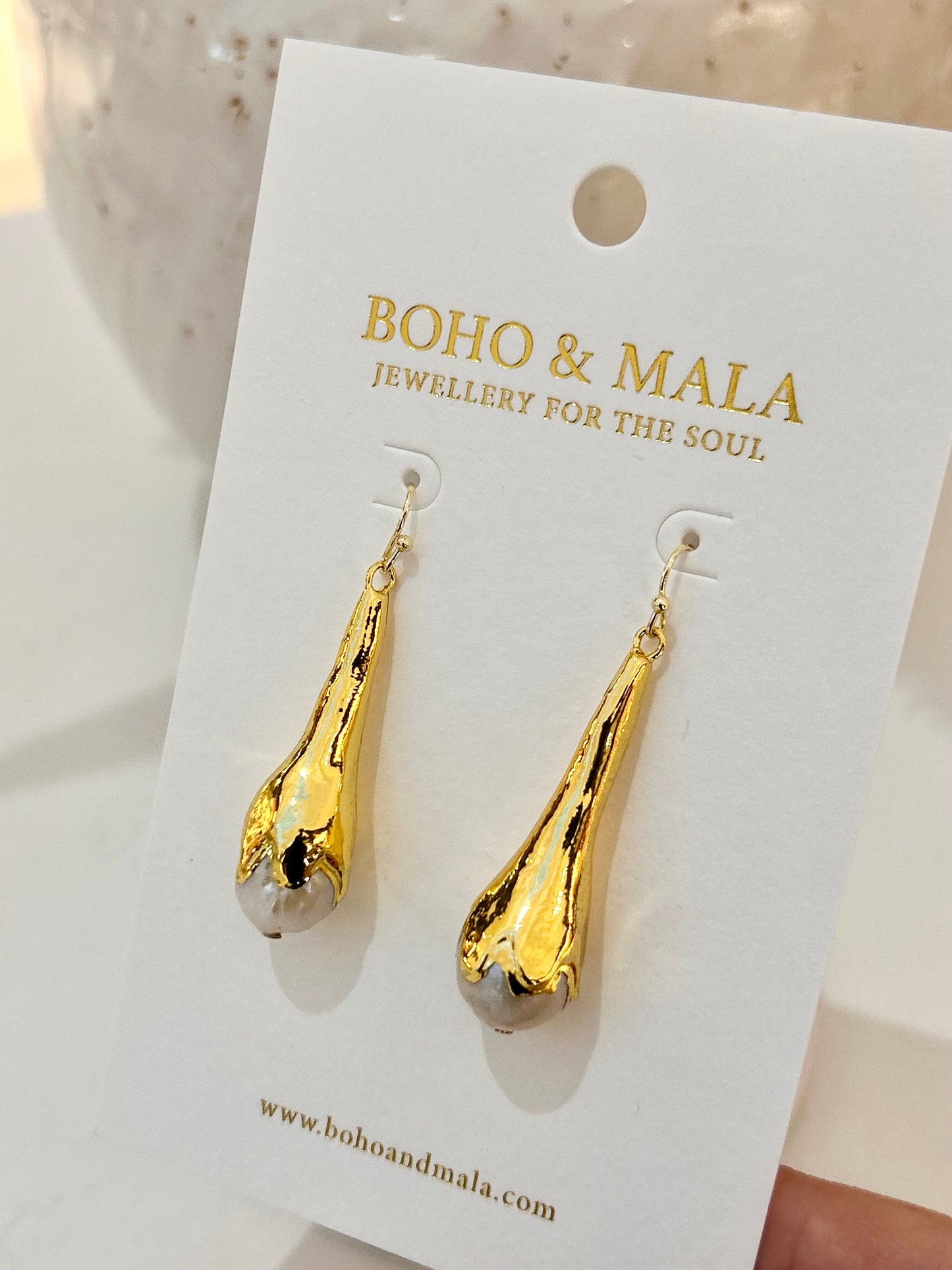 
                  
                    Noelle Pearl Earrings
                  
                