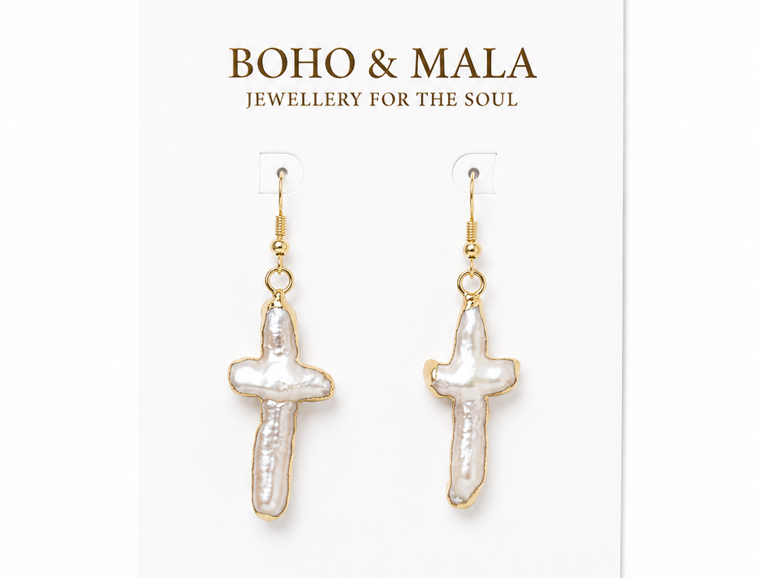 
                  
                    Faith Pearl Drop Earrings
                  
                