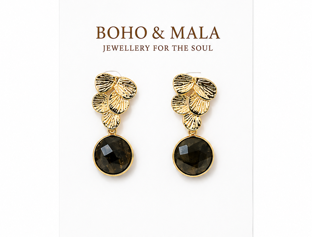 
                  
                    Pearl Elara Labradorite Earring
                  
                