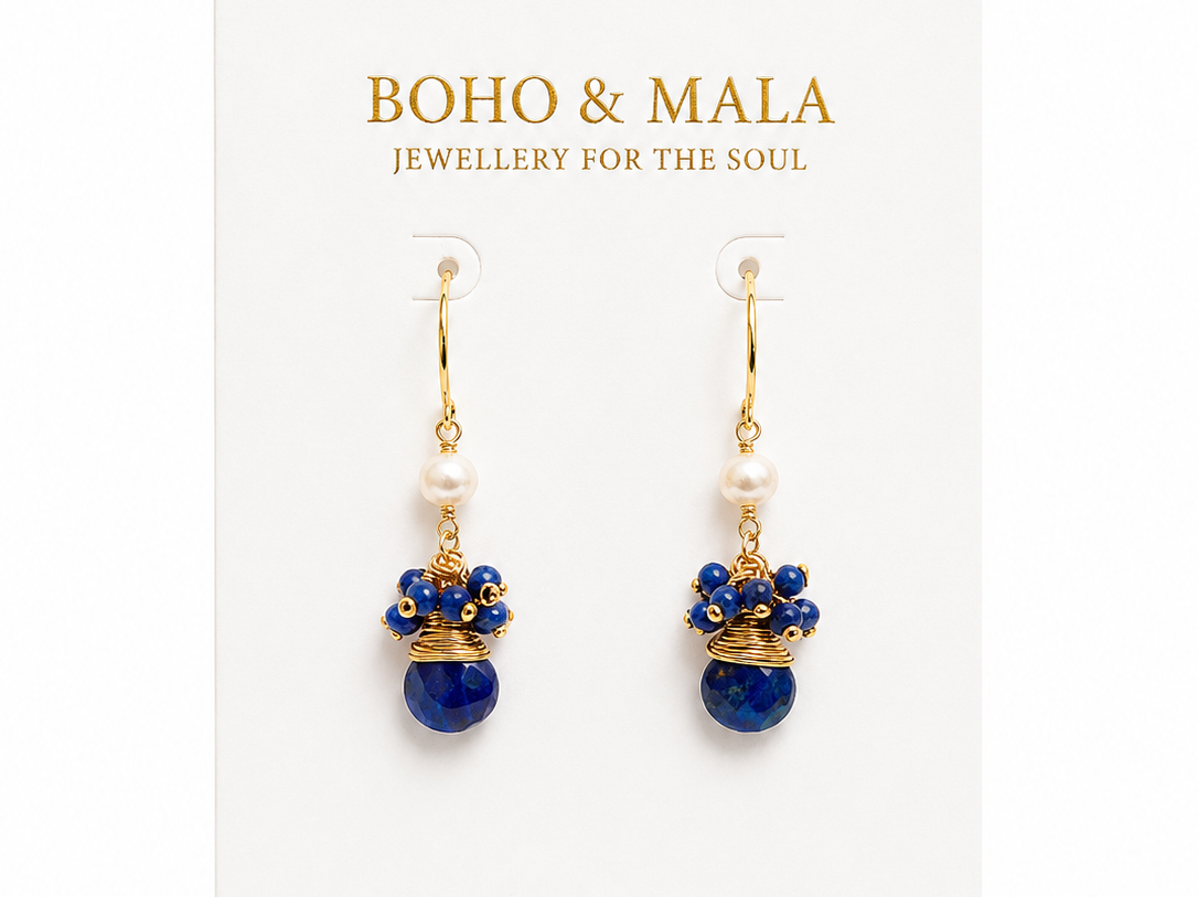 
                  
                    Maris Lapis Lazuli Earrings
                  
                