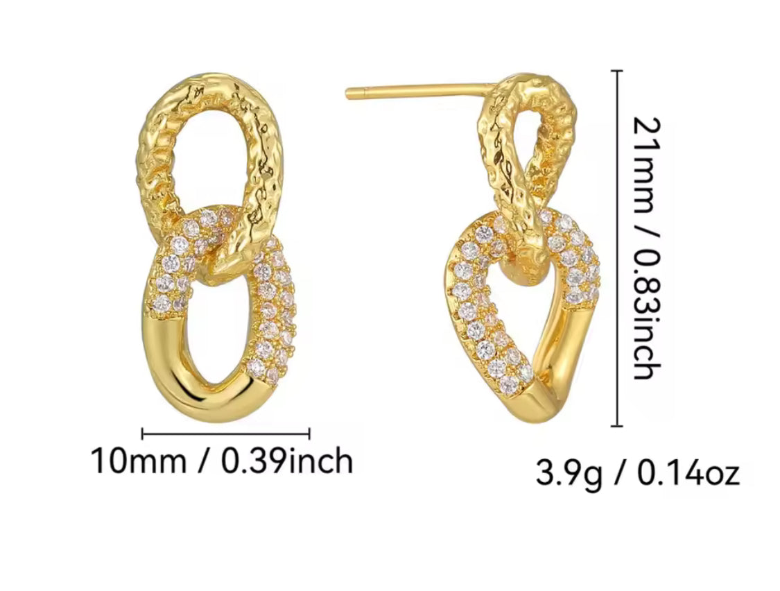 
                  
                    Gold Plated Statement Earrings- Boho Jewellery For Wild Souls
                  
                