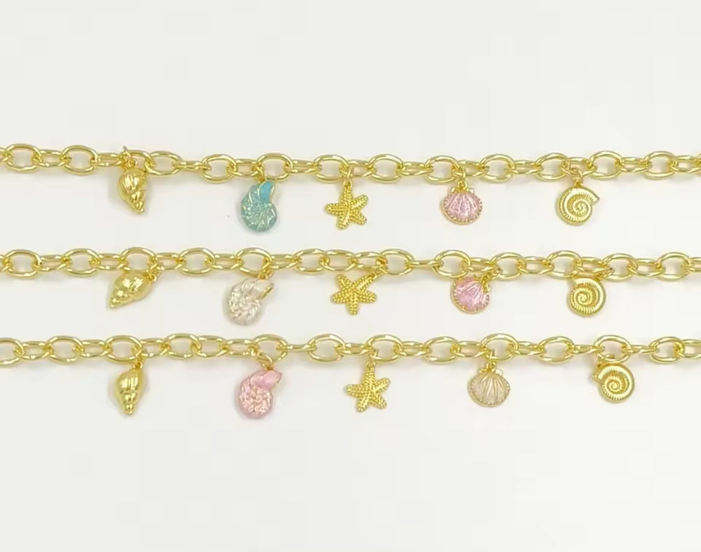 
                  
                    Boho & Mala Under The Sea Charm Necklace
                  
                