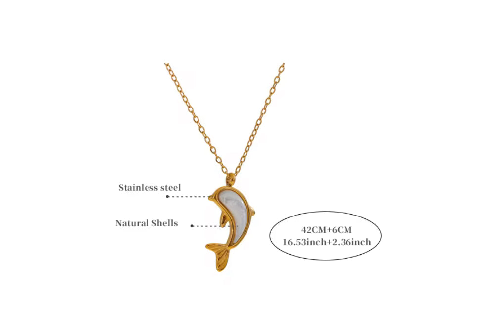 
                  
                    Gold Plated Stainless Steel Waterproof & Tarnish-Free Necklaces- Boho Jewellery For Everyday Wear
                  
                