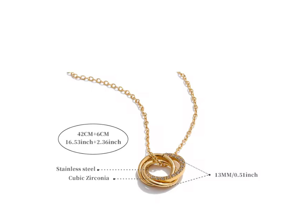 
                  
                    Gold Plated Stainless Steel Waterproof & Tarnish-Free Necklaces- Boho Jewellery For Everyday Wear
                  
                