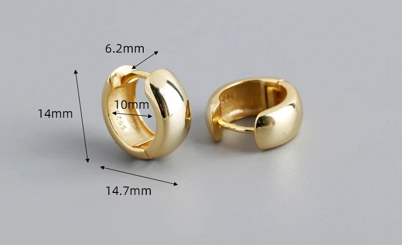 
                  
                    Boho & Mala 18k Gold Plated Hoop Earrings
                  
                