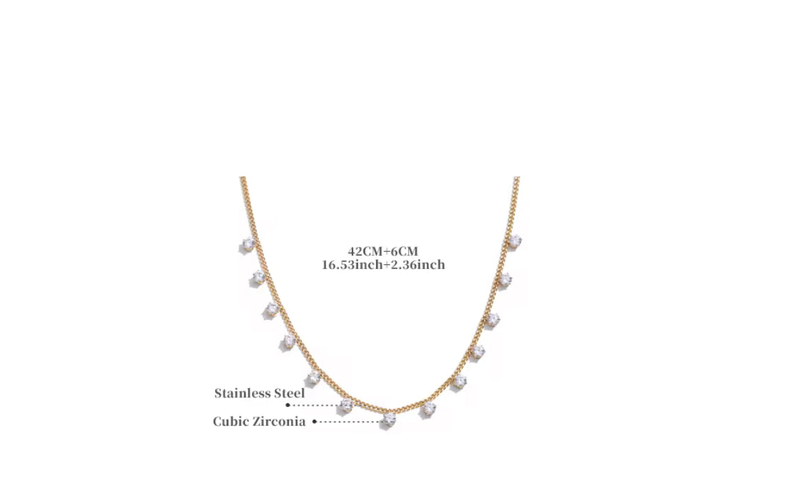 
                  
                    Gold Plated Stainless Steel Waterproof & Tarnish-Free Necklaces- Boho Jewellery For Everyday Wear
                  
                