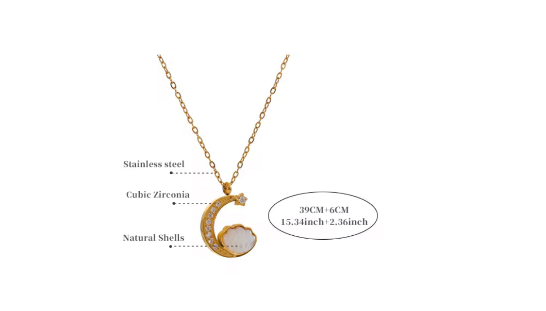 
                  
                    Gold Plated Stainless Steel Waterproof & Tarnish-Free Necklaces- Boho Jewellery For Everyday Wear
                  
                