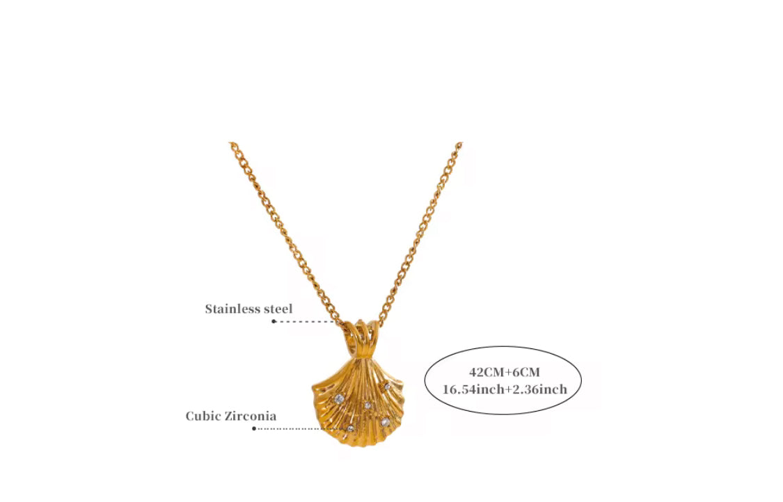 
                  
                    Gold Plated Stainless Steel Waterproof & Tarnish-Free Necklaces- Boho Jewellery For Everyday Wear
                  
                