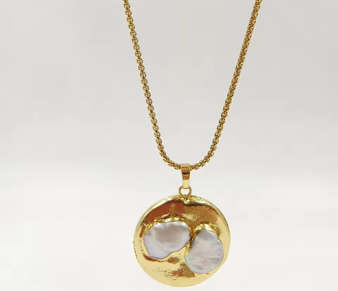 
                  
                    Boho & Mala Freshwater Pearl Necklace
                  
                
