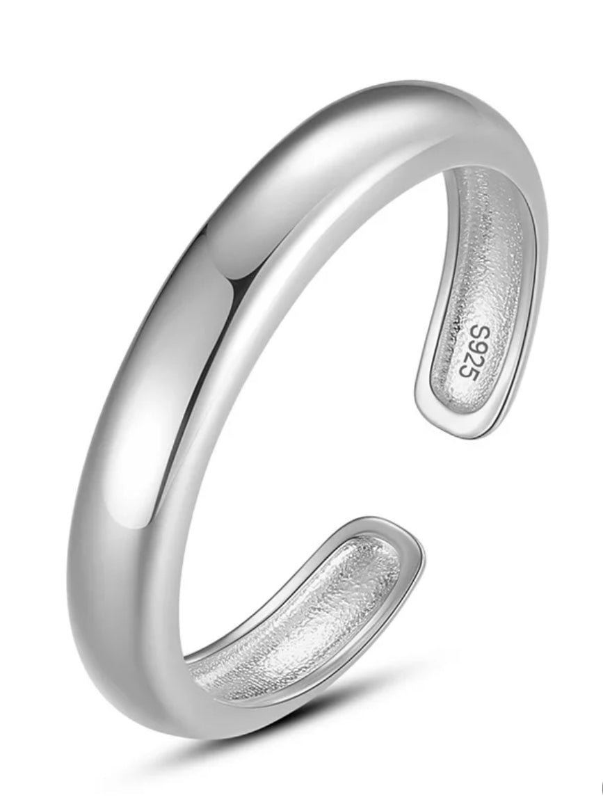 Boho & Mala Sterling Silver Ring (adjustable) R1027