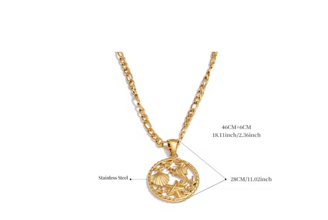 
                  
                    Ocean Treasure Pendant Necklace
                  
                
