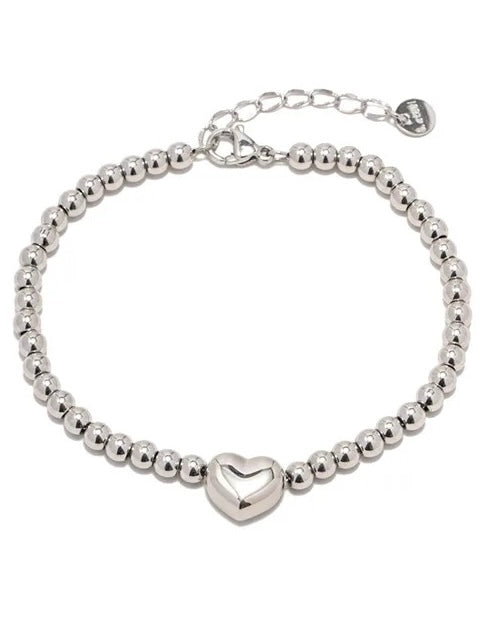 
                  
                    Boho & Mala Heart Stainless Steel Bracelet
                  
                