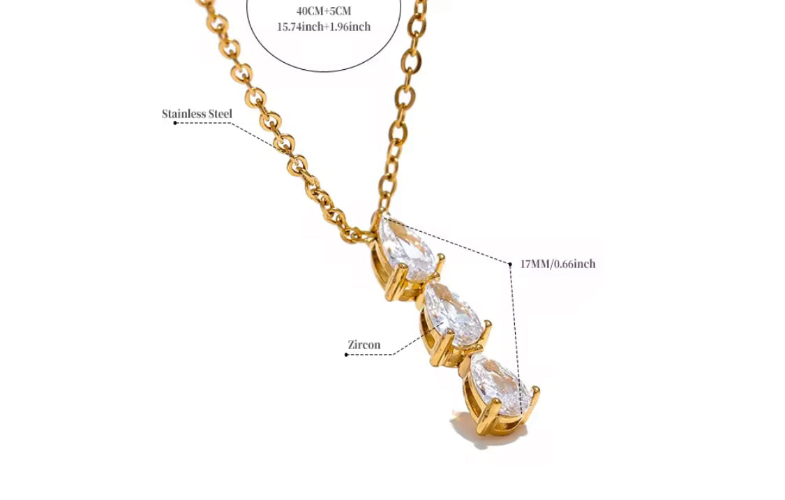 
                  
                    Gold Plated Stainless Steel Waterproof & Tarnish-Free Necklaces- Boho Jewellery For Everyday Wear
                  
                