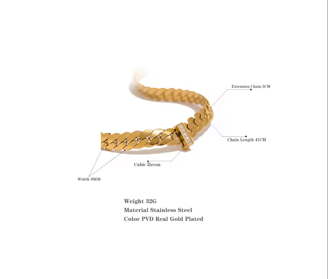 
                  
                    Gold Plated Stainless Steel Waterproof & Tarnish-Free Necklaces- Boho Jewellery For Everyday Wear
                  
                