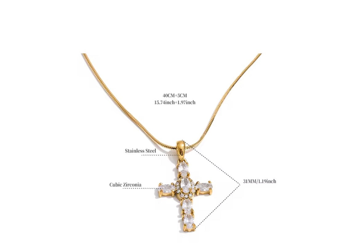 
                  
                    Luminous Cross Necklace
                  
                