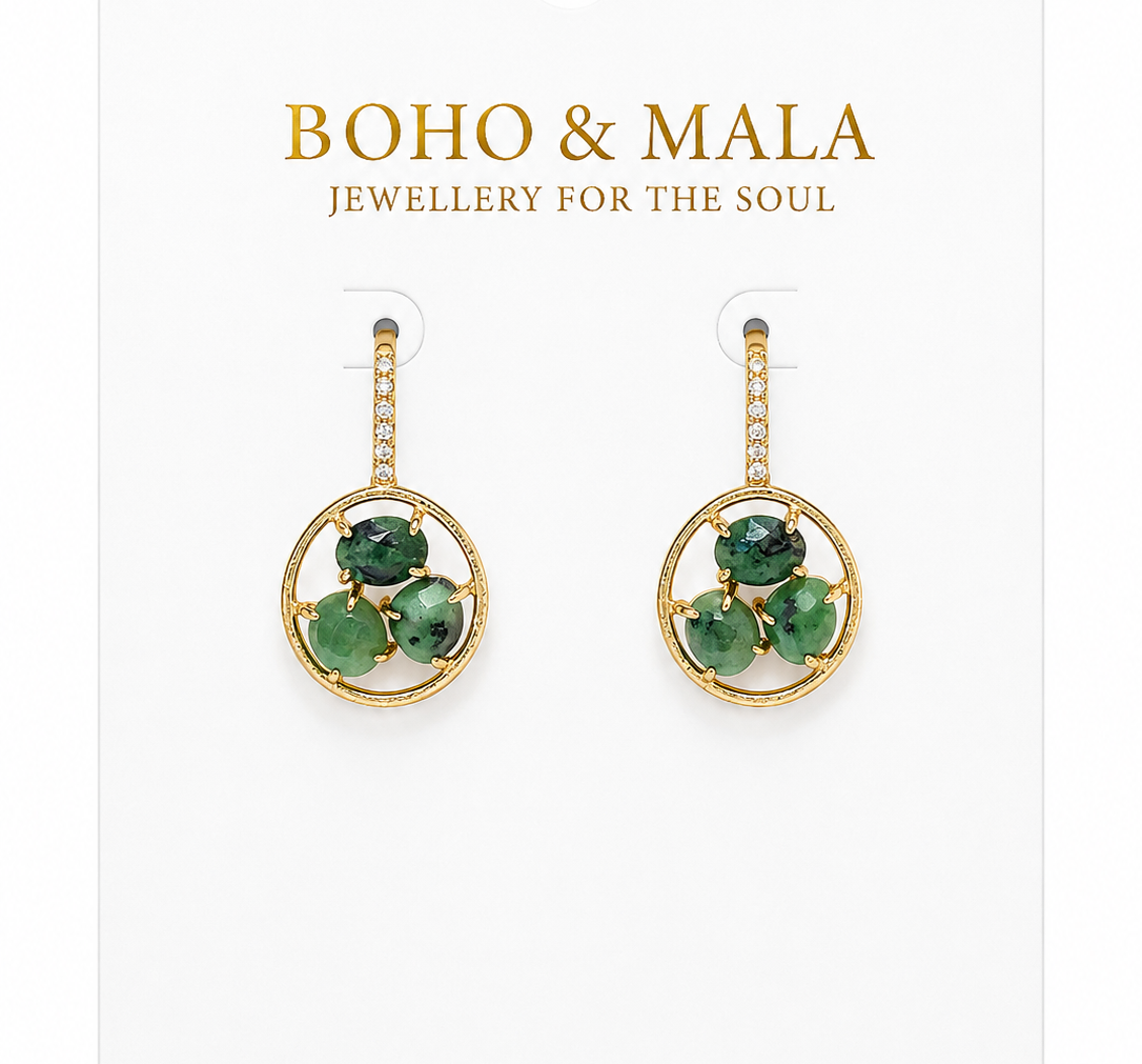 
                  
                    African Turquoise Zahara Earrings
                  
                