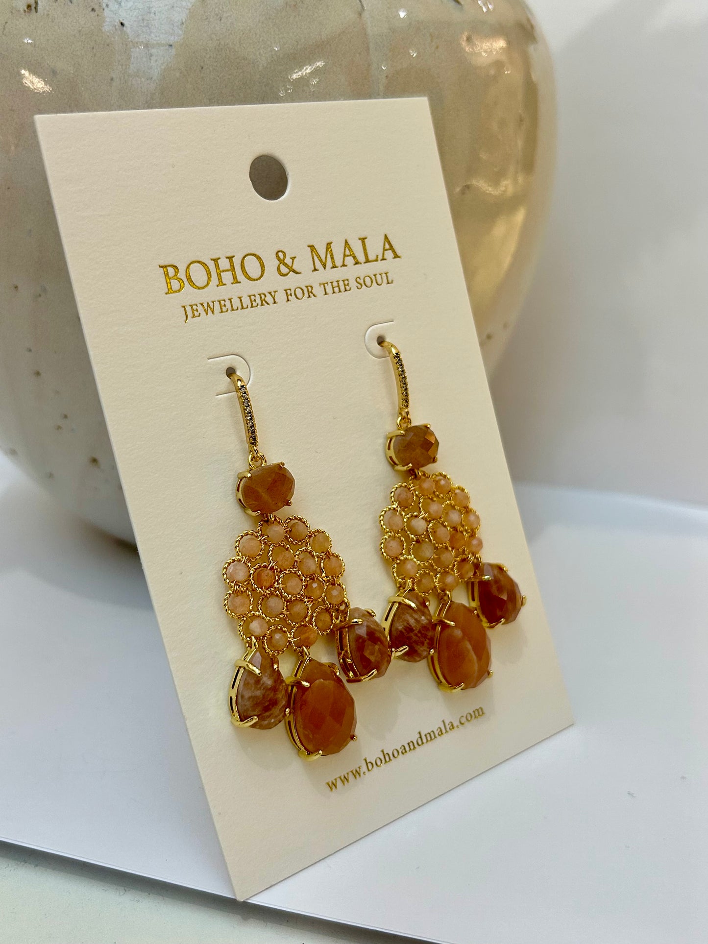 
                  
                    Sunstone Soleya Earrings
                  
                