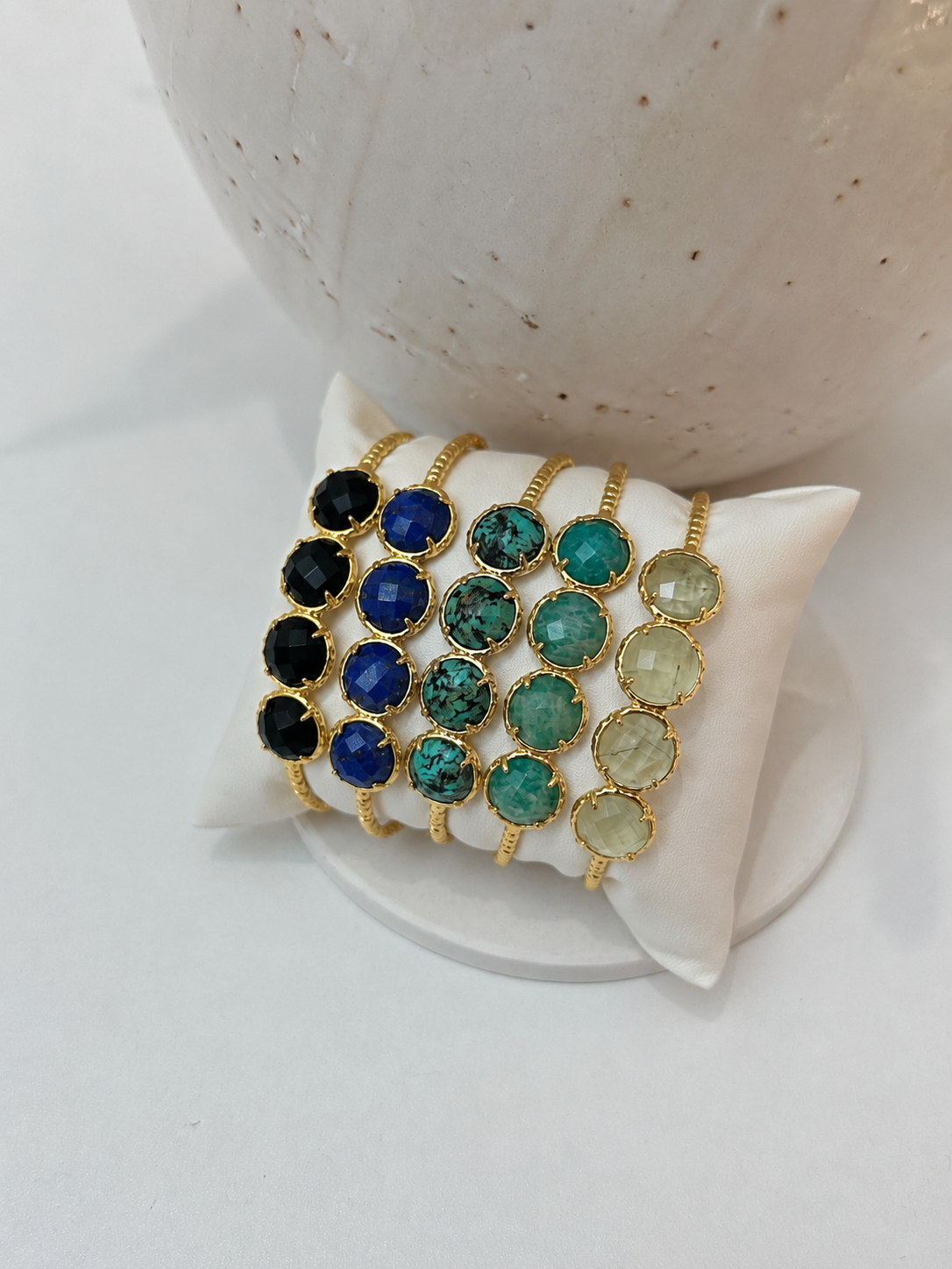 
                  
                    Amazonite Laguna Cuff Bracelet
                  
                