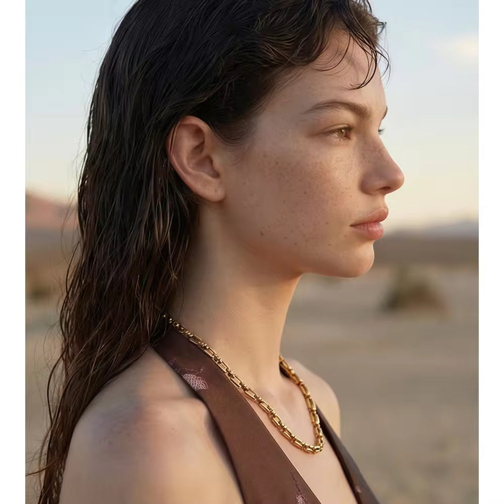 
                  
                    Golden Luxe Chain Necklace
                  
                
